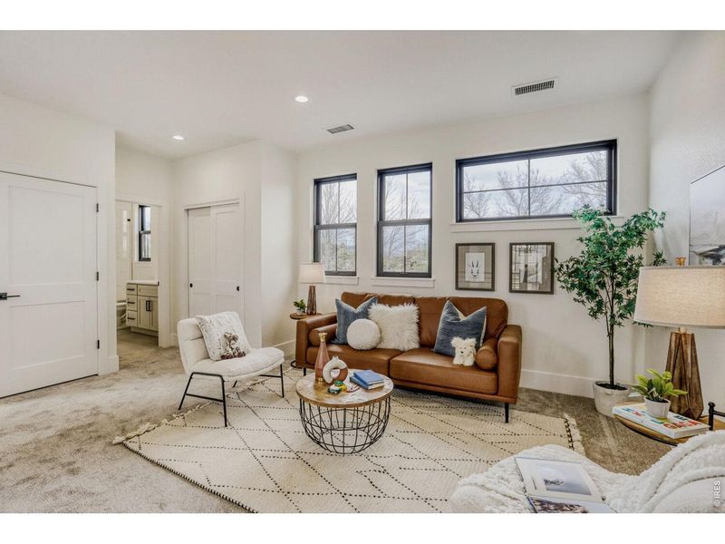 Furnished interior view inside a new home in , Loveland (Image 20).