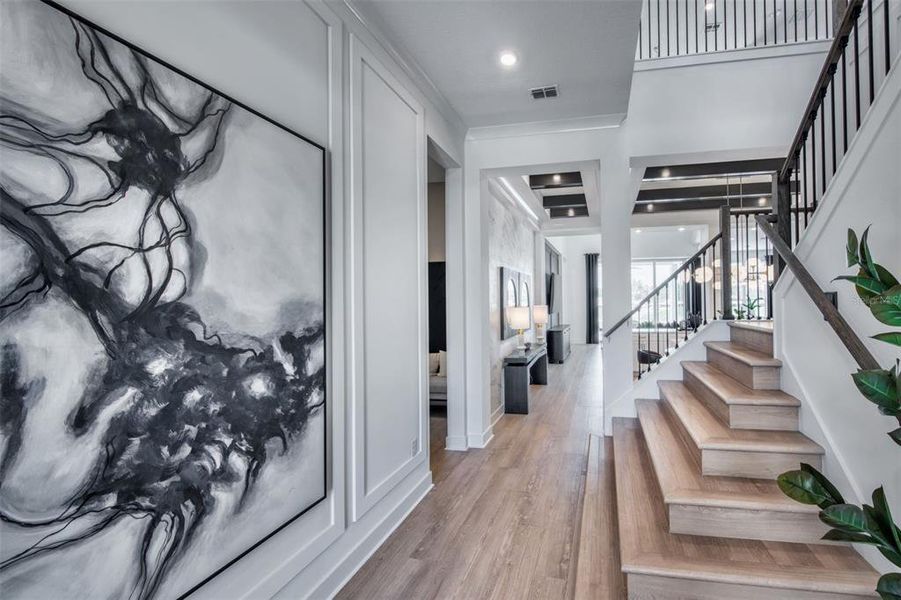 Furnished interior view inside a new home in Two Rivers, Zephyrhills (Image 14).