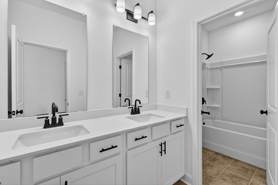 Representative furnished interior of a home built from the Kirkwood by Taylor Morrison in Dreycott, Lawrenceville (Image 11).
