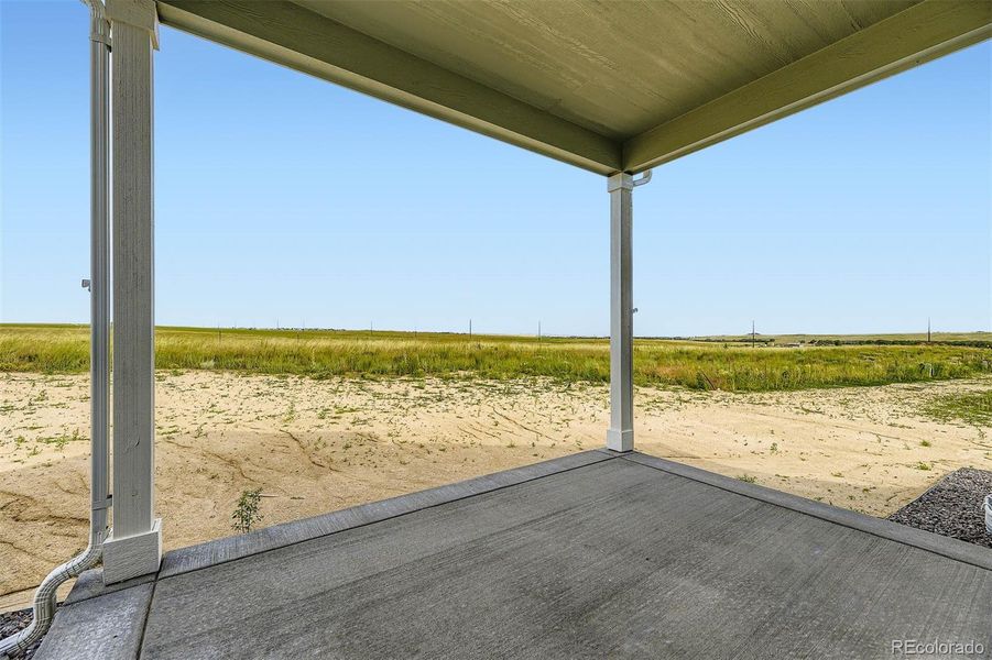 Exterior details and patio area of a home in Spring Valley Ranch, Elizabeth (Image 19). Exterior details and patio area of a home in Spring Valley Ranch, Elizabeth (Image 19).