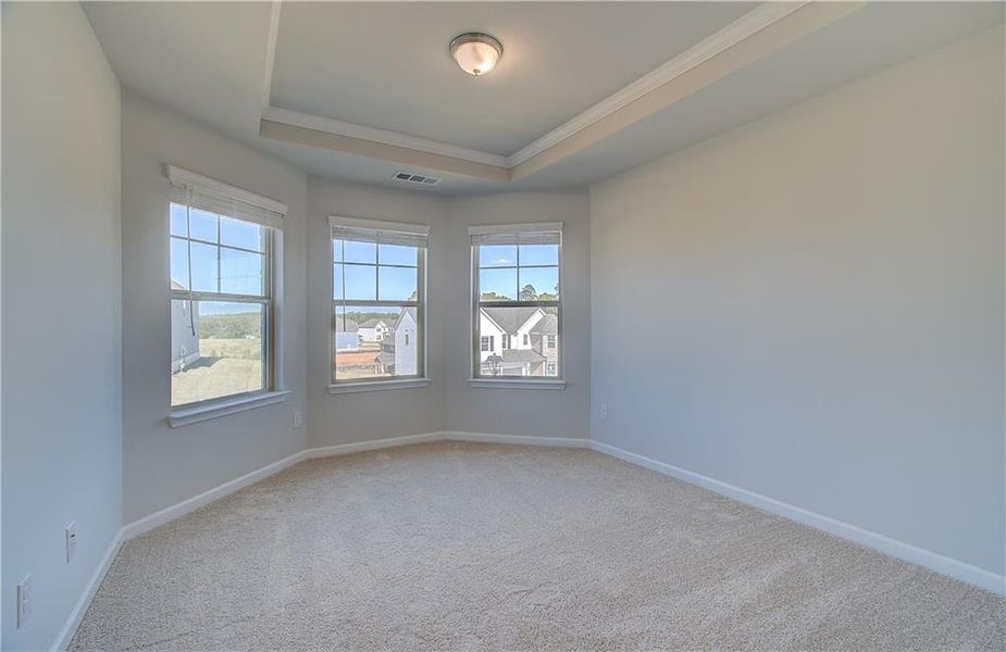 Spacious, unfurnished interior of a new home in Grandview at Millers Mill, Stockbridge (Image 24). Spacious, unfurnished interior of a new home in Grandview at Millers Mill, Stockbridge (Image 24).