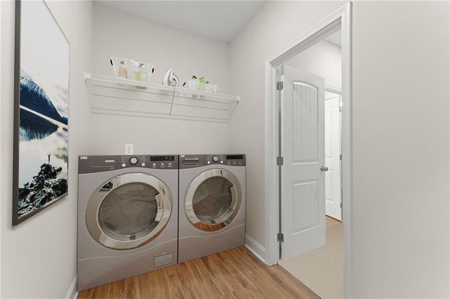 Furnished interior view inside a new home in , Villa Rica (Image 23).
