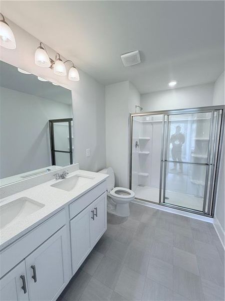 Furnished interior view inside a new home in , Cartersville (Image 5).