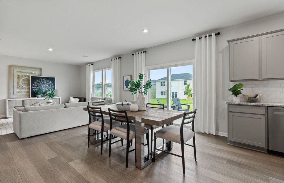 Representative furnished interior of a home built from the Rosella by Centex in Avery Ridge, Gainesville (Image 11).