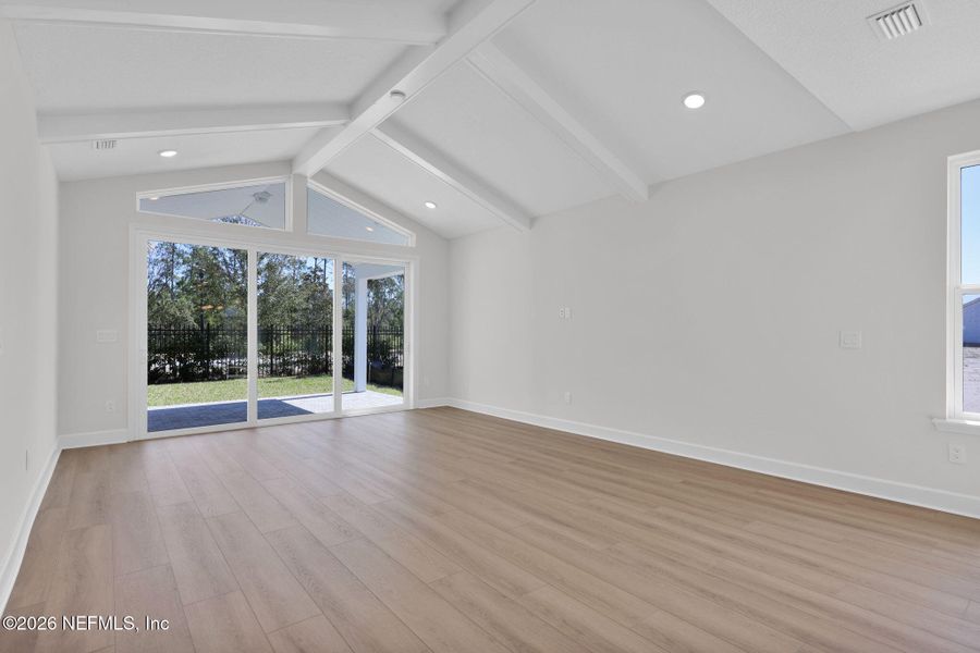 Spacious, unfurnished interior of a new home in Seabrook Village at Seabrook, Ponte Vedra (Image 21).