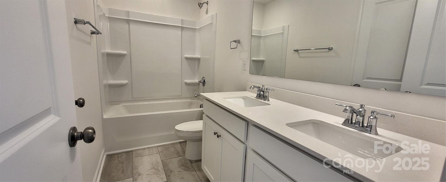 Secondary bathroom