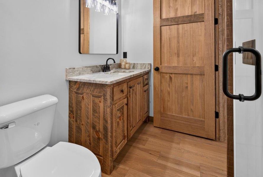 Furnished interior view inside a new home in , Blue Ridge (Image 58).