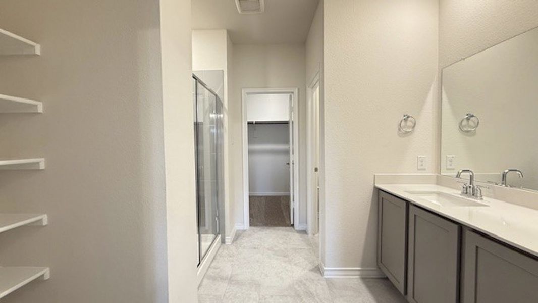Furnished interior view inside a new home in Silverado, Aubrey (Image 4).