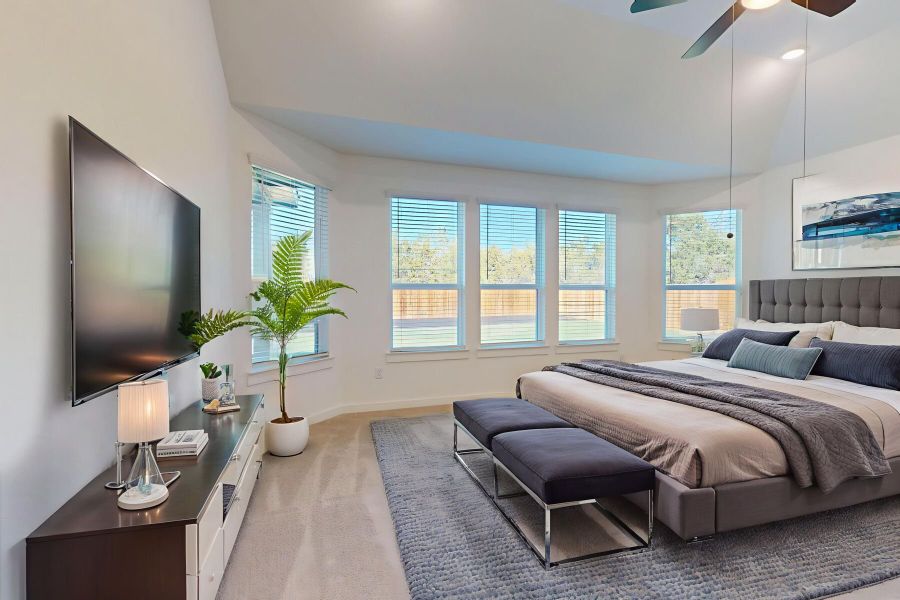 Primary Bedroom - Virtually Staged