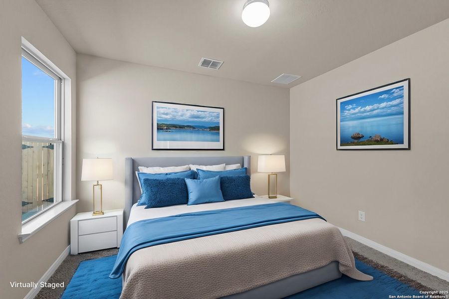 Furnished interior view inside a new home in Park Place, New Braunfels (Image 12).