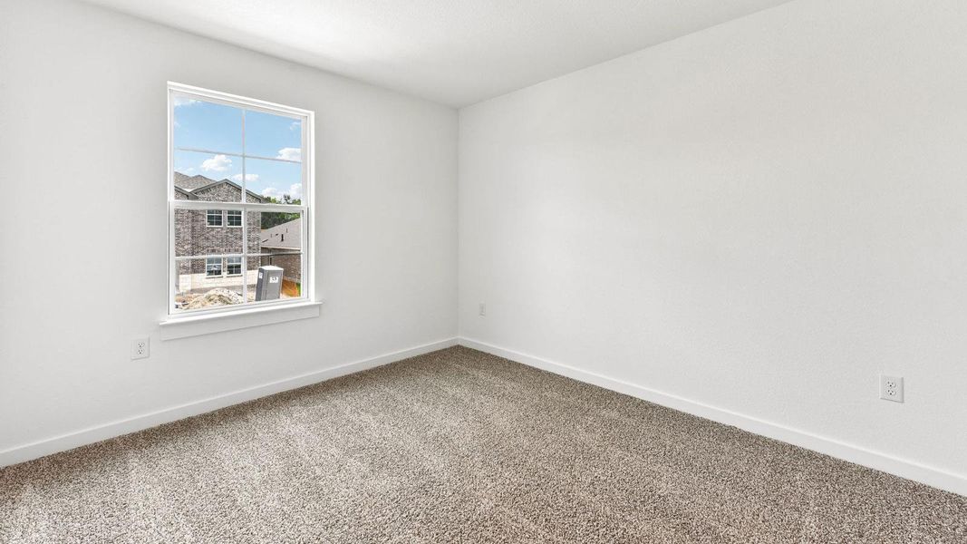 Spacious, unfurnished interior of a new home in Rosenbusch Ranch, Leander (Image 12). Spacious, unfurnished interior of a new home in Rosenbusch Ranch, Leander (Image 12).
