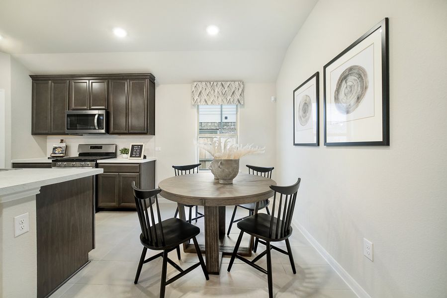 Furnished interior view inside a new home in Montgomery Ridge, Montgomery (Image 12).