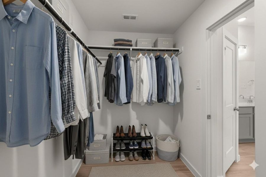 Furnished interior view inside a new home in Ambrose, La Marque (Image 7). Furnished interior view inside a new home in Ambrose, La Marque (Image 7).