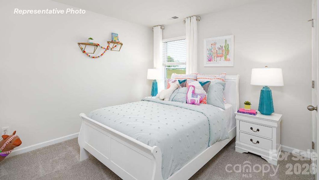 Furnished interior view inside a new home in Clark Creek Landing, Lincolnton (Image 15).