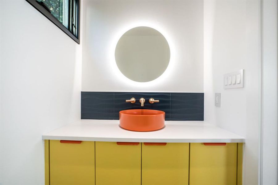 Close-up of interior finishes inside a home in , Oak Point (Image 16).