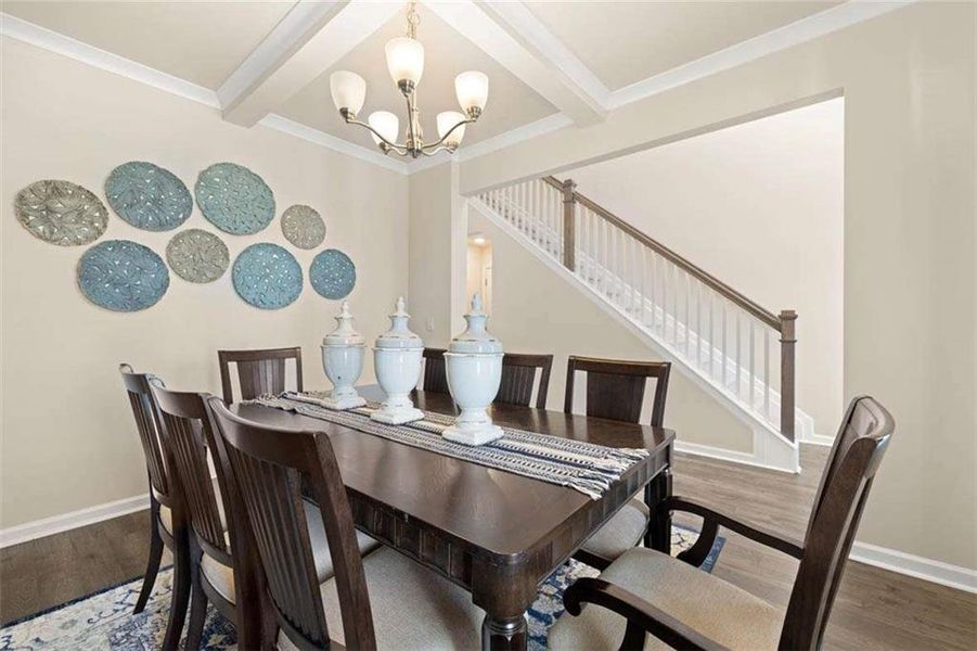 Furnished interior view inside a new home in Wildwood, Covington (Image 33). Furnished interior view inside a new home in Wildwood, Covington (Image 33).