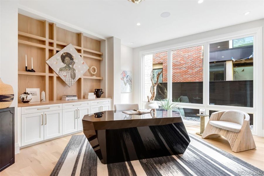 Furnished interior view inside a new home in , Denver (Image 37). Furnished interior view inside a new home in , Denver (Image 37).