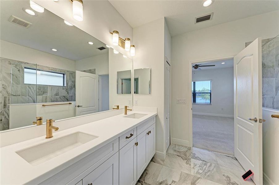 Furnished interior view inside a new home in , Sarasota (Image 10).