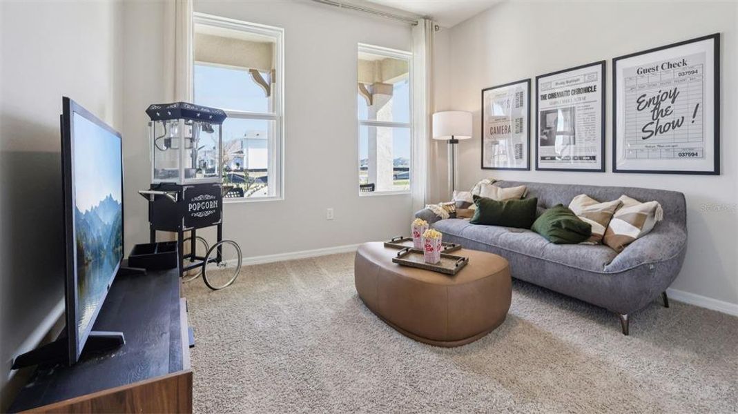 Furnished interior view inside a new home in Archers Mill, Ormond Beach (Image 22). Furnished interior view inside a new home in Archers Mill, Ormond Beach (Image 22).