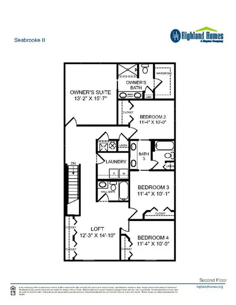 Seabrooke II - Second Floor Seabrooke II - Second Floor
