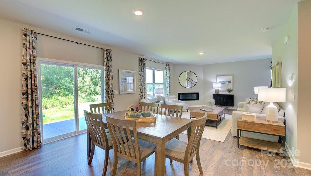 Photos are representative - model home