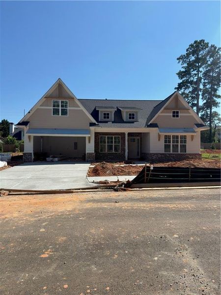 In-progress construction of a new home in , Marietta, GA (Image 3).
