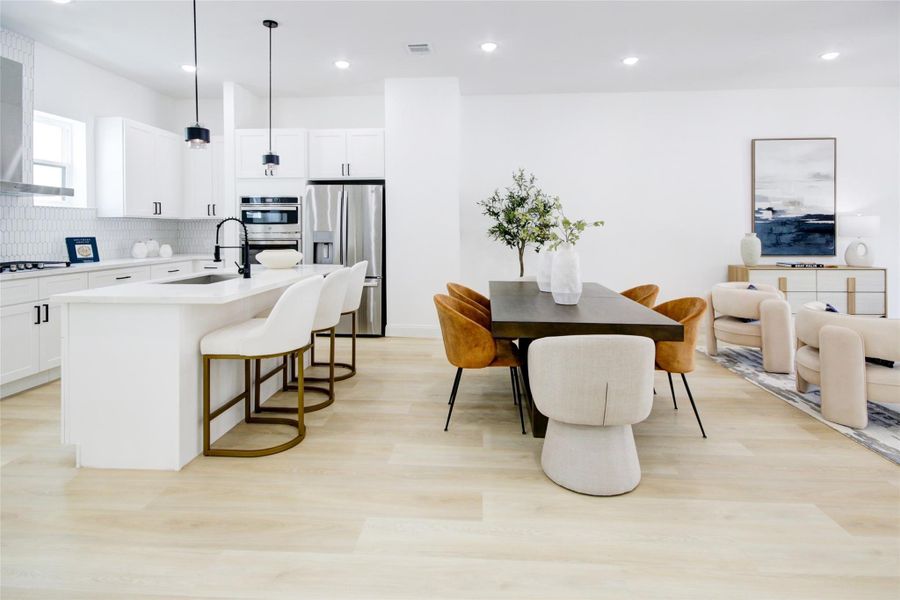 Furnished interior view inside a new home in , Houston (Image 25). Furnished interior view inside a new home in , Houston (Image 25).