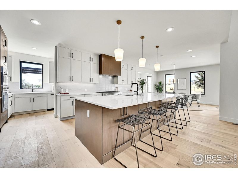 Kitchen and Prep Kitchen