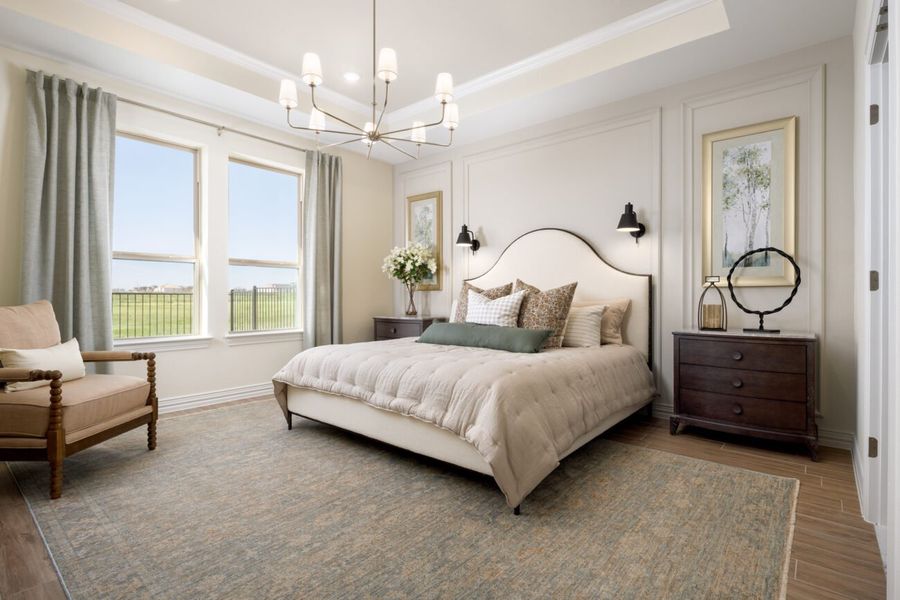 Representative furnished interior of a home built from the Torino by Ladera Texas in Ladera at The Reserve, Mansfield (Image 37). Representative furnished interior of a home built from the Torino by Ladera Texas in Ladera at The Reserve, Mansfield (Image 37).