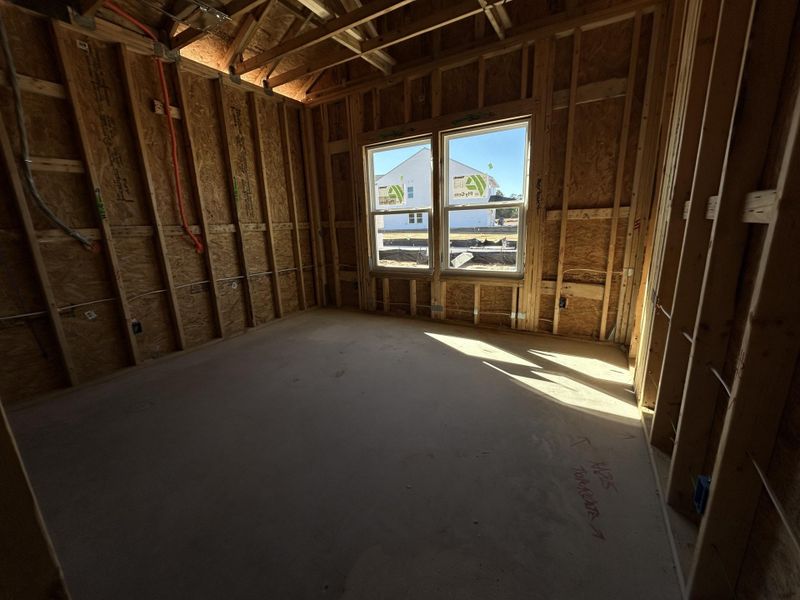 In-progress construction of a new home in Tea Farm: Presidents Series, Ravenel, SC (Image 21).