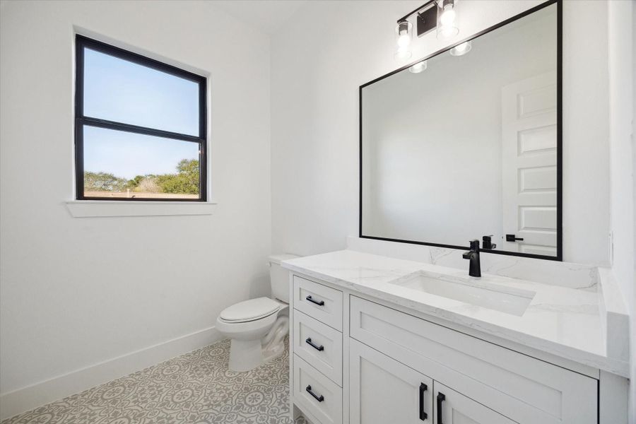 Furnished interior view inside a new home in , Jersey Village (Image 8).