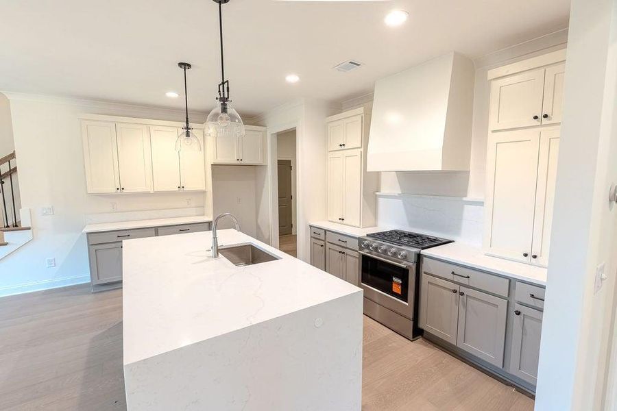Furnished interior view inside a new home in , Hoschton (Image 5).