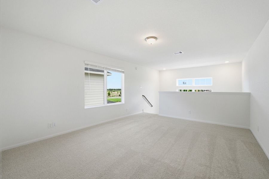 Spacious, unfurnished interior of a new home in Austin Point, Richmond (Image 38).