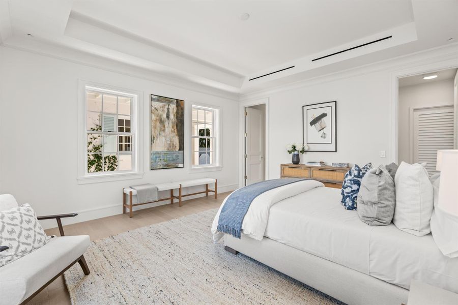 Furnished interior view inside a new home in , Palm Beach (Image 23).