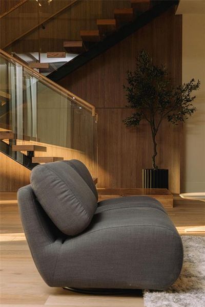 Furnished interior view inside a new home in , Dallas (Image 7).