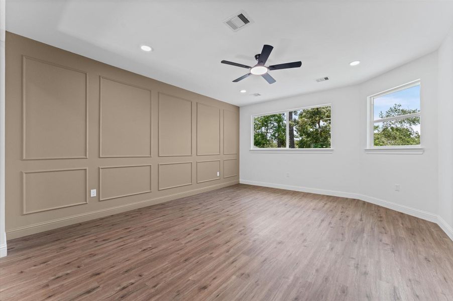 Gameroom Accent Wall