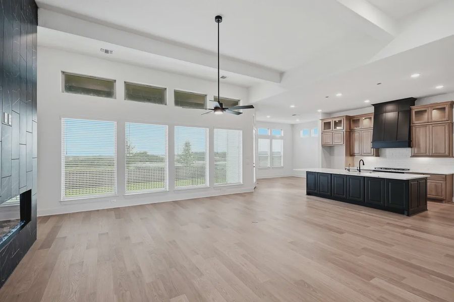 Representative unfurnished interior of a home built from the Stafford by Chesmar Homes in Prominence 60's, San Antonio (Image 24). Representative unfurnished interior of a home built from the Stafford by Chesmar Homes in Prominence 60's, San Antonio (Image 24).