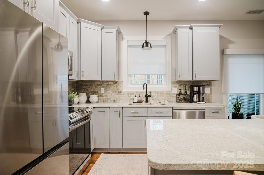 Furnished interior view inside a new home in , Hendersonville (Image 39). Furnished interior view inside a new home in , Hendersonville (Image 39).