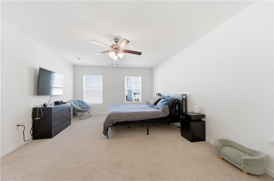 Furnished interior view inside a new home in Brooks Village, Dacula (Image 19).