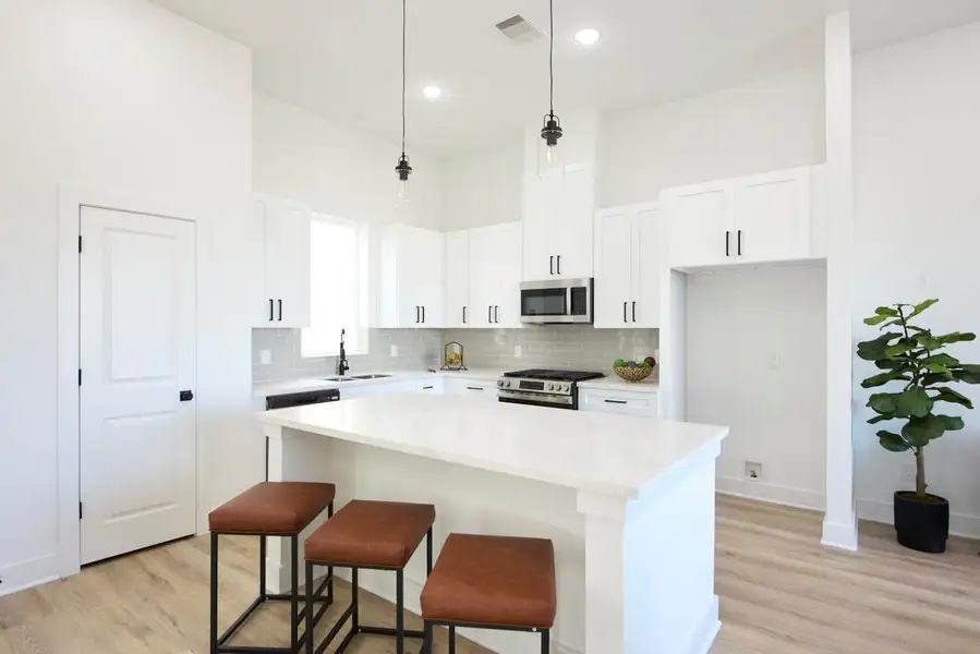 Furnished interior view inside a new home in , Houston (Image 7).