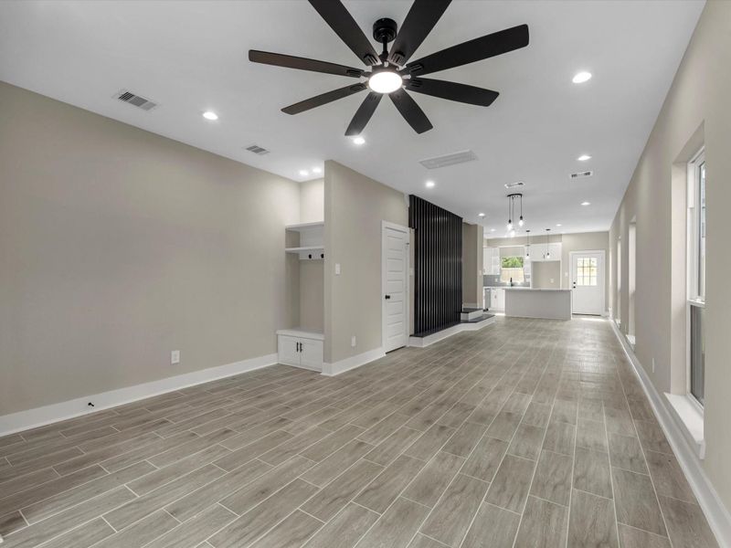 Unit B Living space Unit B Living space