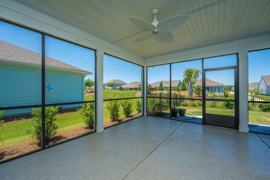 Exterior details and patio area of a home in , Summerville (Image 4). Exterior details and patio area of a home in , Summerville (Image 4).