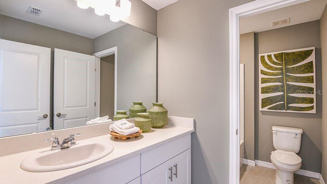 Furnished interior view inside a new home in Marion Creek, Haines City (Image 8).