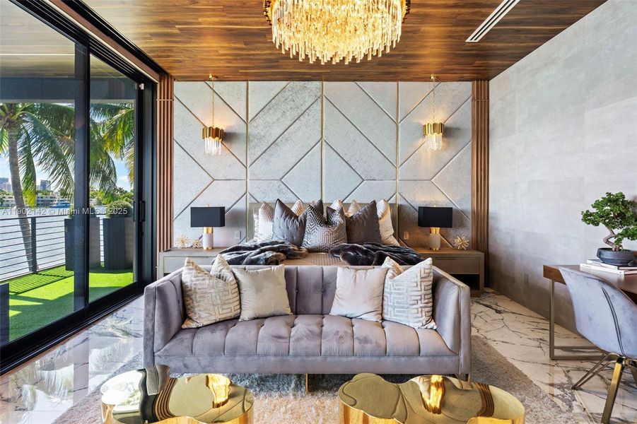 Furnished interior view inside a new home in , Fort Lauderdale (Image 5). Furnished interior view inside a new home in , Fort Lauderdale (Image 5).