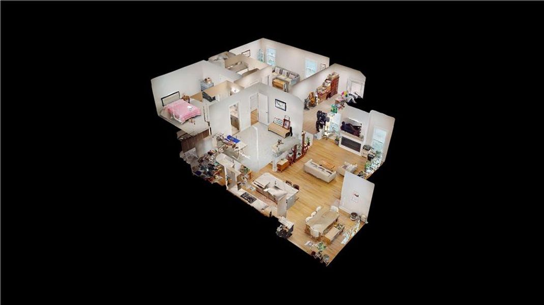 2D floor plan layout of this home in , Peachtree Corners, GA (Image 5).