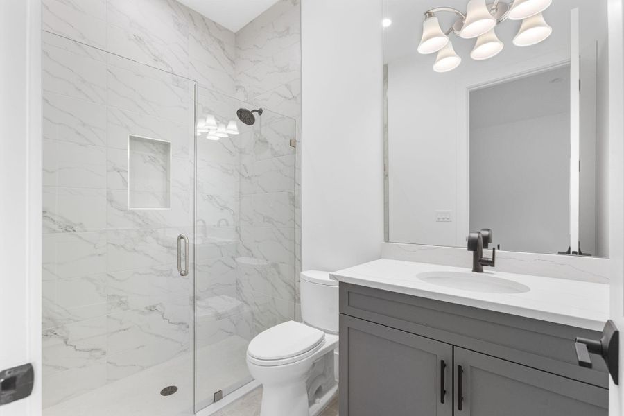 Furnished interior view inside a new home in Astor Creek Golf & Country Club, Port St. Lucie (Image 13).