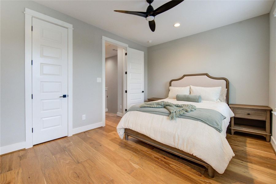 Spacious secondary bedroom on 3rd floor.