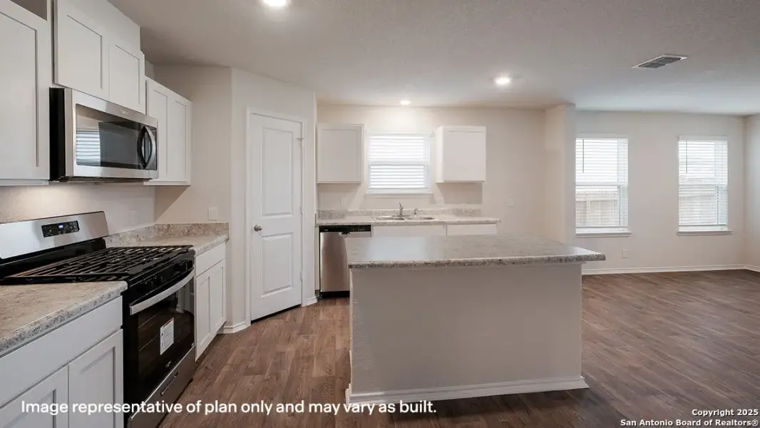 Furnished interior view inside a new home in Riverstone at Westpointe, San Antonio (Image 6).