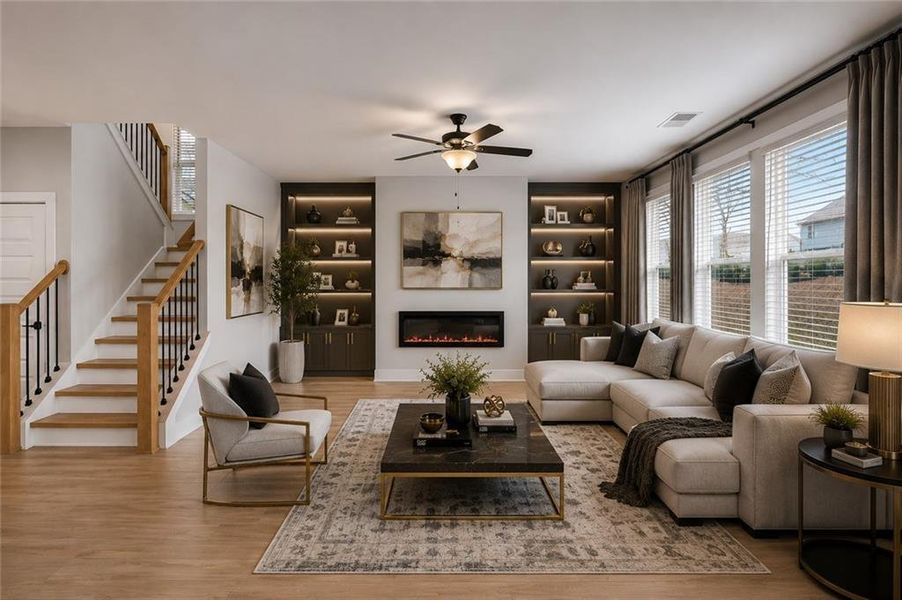 Furnished interior view inside a new home in , Villa Rica (Image 26).