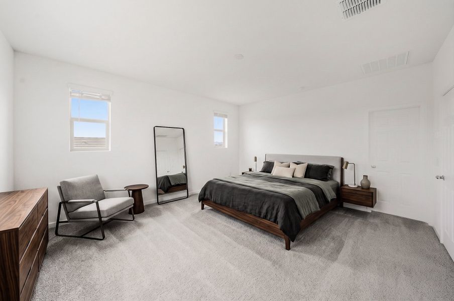 Furnished interior view inside a new home in Montana Vista - Summit, Buckeye (Image 9).